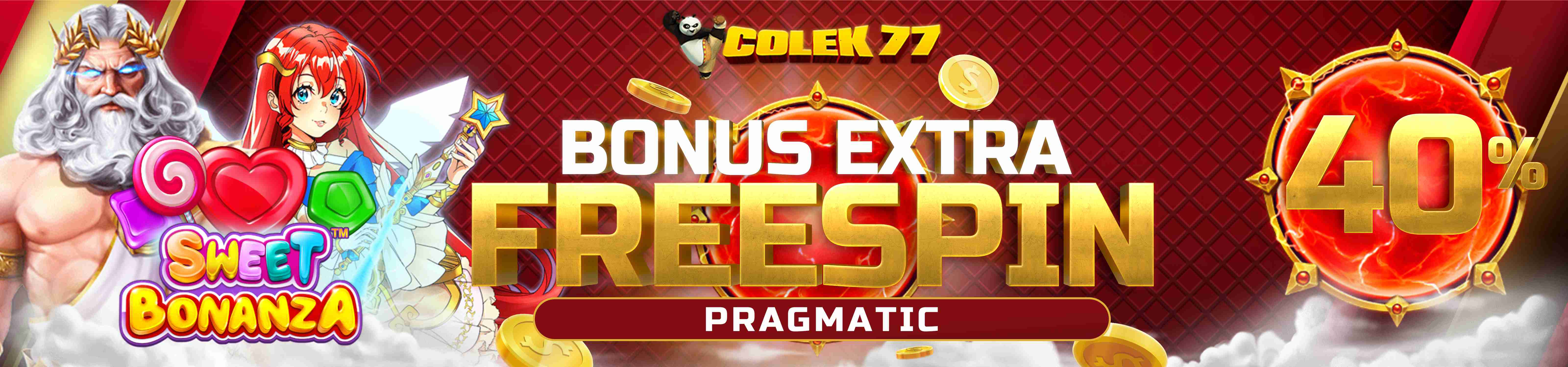 NEW COLEK77 EVENT BONUS FREESPIN PRAGMATIC