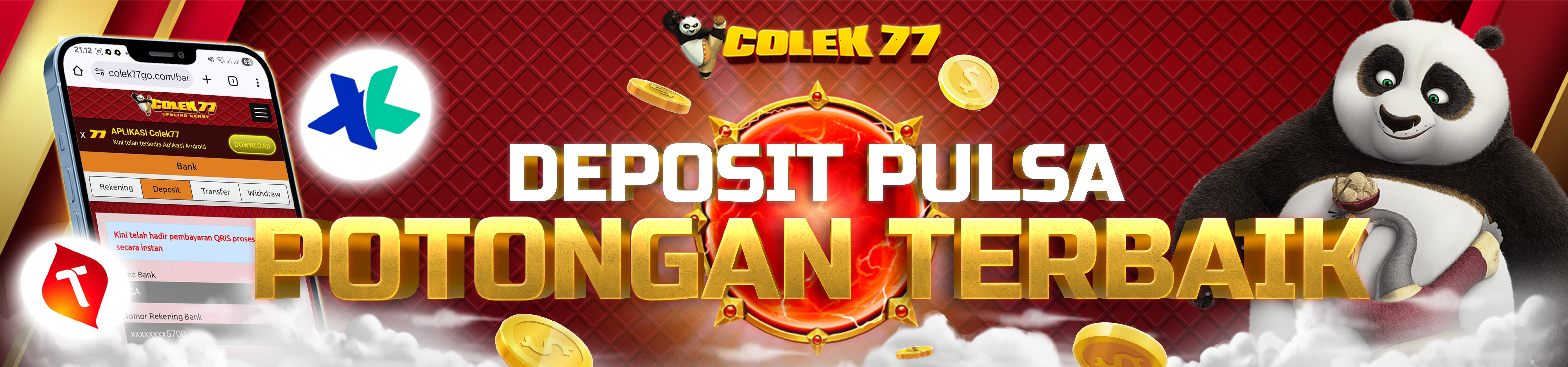 DEPO PULSA POTONGAN TERBAIK