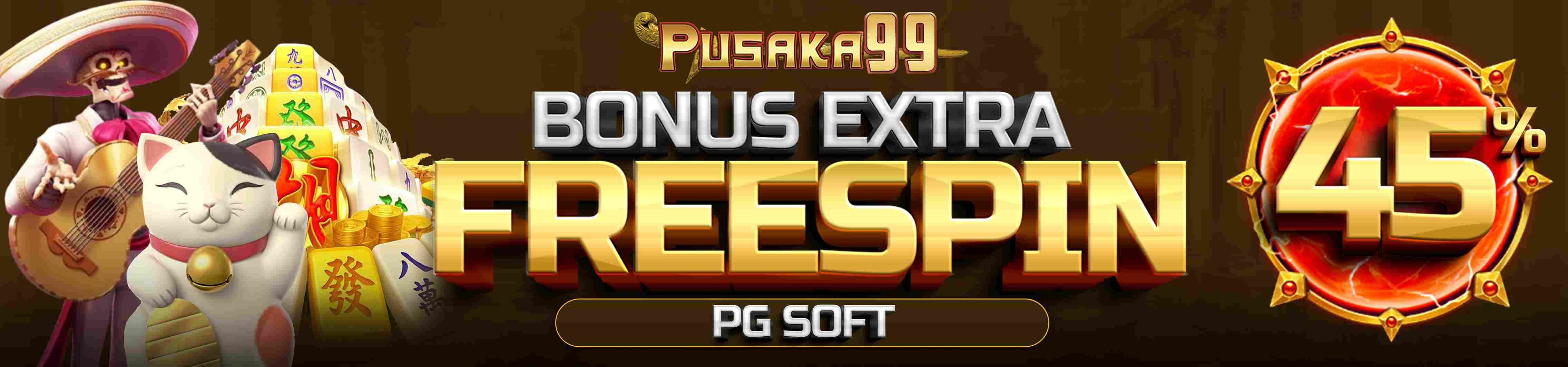 PUSAKA99 EVENT BONUS FREESPIN PGSOFT